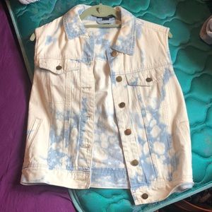 denim vest